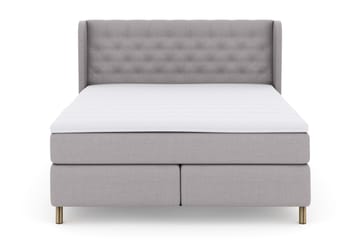 Select Sänggavel med Sidor 180 cm - Ljusgrå
