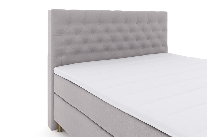 Select No 3 Komplett Sängpaket 180x200 Fast - Ljusgrå/Koppar - Möbler - Säng - Kontinentalsäng