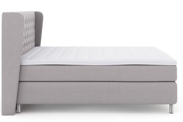 Select No 3 Komplett Sängpaket 180x200 Fast - Ljusgrå/Metall - Möbler - Säng - Kontinentalsäng