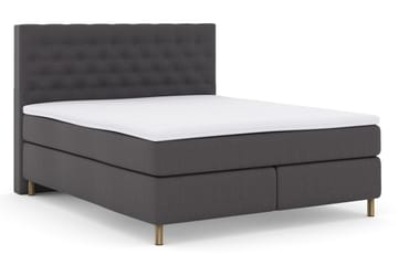 Select No 3 Komplett Sängpaket 180x200 Fast - Mörkgrå/Koppar - Möbler - Säng - Kontinentalsäng