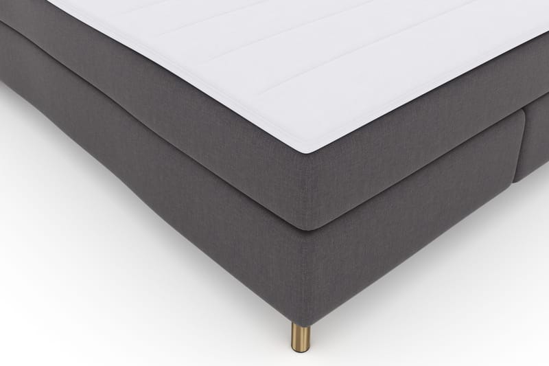 Select No 3 Komplett Sängpaket 180x200 Fast - Mörkgrå/Koppar - Möbler - Säng - Kontinentalsäng