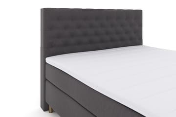 Select No 3 Komplett Sängpaket 180x200 Fast - Mörkgrå/Koppar - Möbler - Säng - Kontinentalsäng