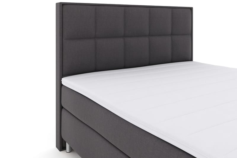 Select No 3 Komplett Sängpaket 180x200 Fast - Mörkgrå/Metall - Möbler - Säng - Kontinentalsäng