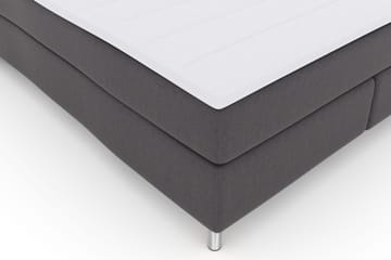 Select No 3 Komplett Sängpaket 180x200 Fast - Mörkgrå/Metall - Möbler - Säng - Kontinentalsäng