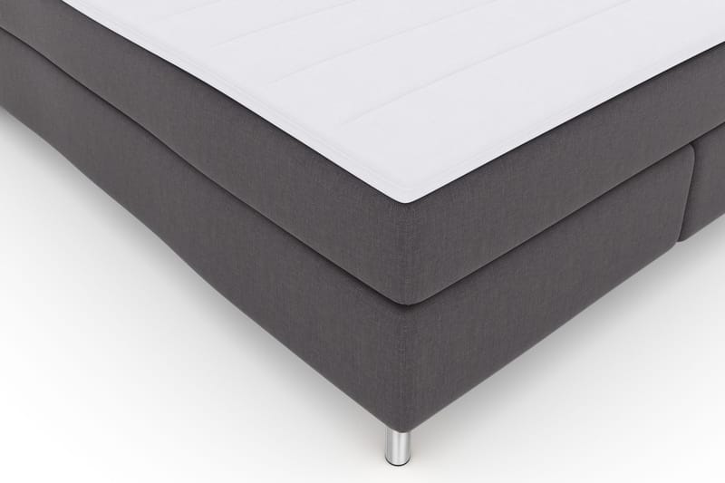 Select No 3 Komplett Sängpaket 180x200 Fast - Mörkgrå/Metall - Möbler - Säng - Kontinentalsäng