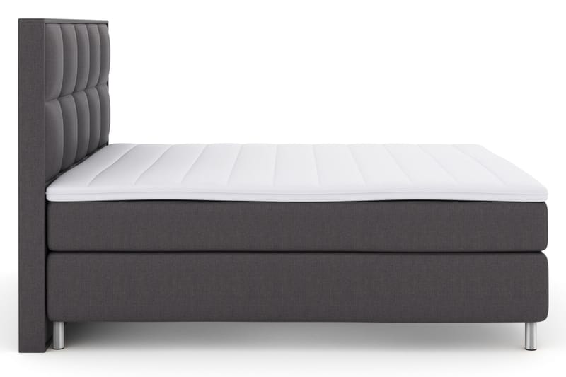 Select No 3 Komplett Sängpaket 180x200 Fast - Mörkgrå/Metall - Möbler - Säng - Kontinentalsäng