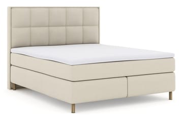 Select No 3 Komplett Sängpaket 180x200 Fast/Medium - Beige/Koppar - Möbler - Säng - Kontinentalsäng