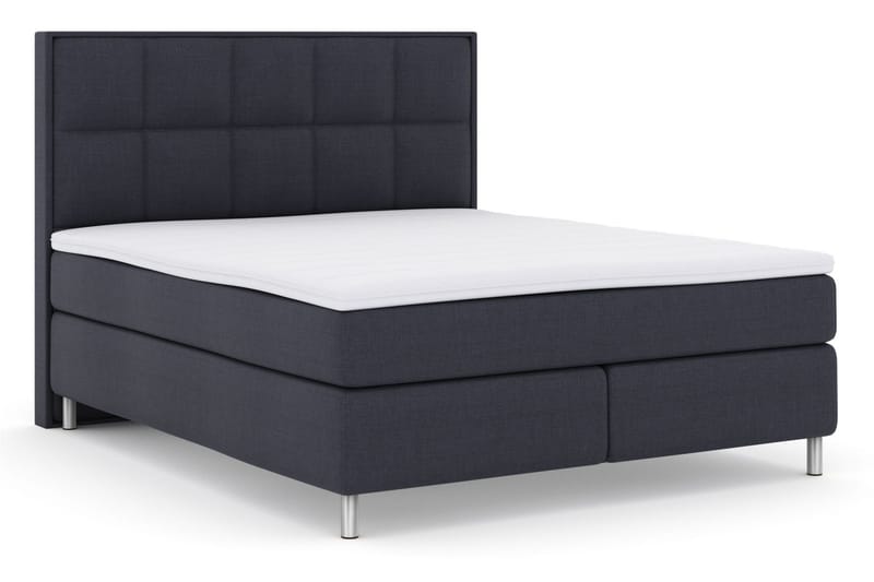 Select No 3 Komplett Sängpaket 180x200 Fast/Medium - Blå/Metall - Möbler - Säng - Kontinentalsäng