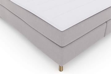 Select No 3 Komplett Sängpaket 180x200 Fast/Medium - Ljusgrå/Koppar - Möbler - Säng - Kontinentalsäng