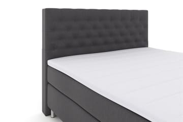 Select No 3 Komplett Sängpaket 180x200 Fast/Medium - Mörkgrå/Metall - Möbler - Säng - Kontinentalsäng