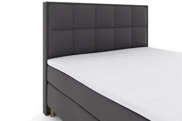 Select No 3 Komplett Sängpaket 180x200 Medium - Mörkgrå/Koppar - Möbler - Säng - Kontinentalsäng