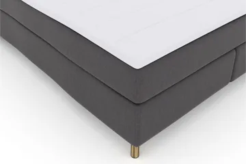 Select No 3 Komplett Sängpaket 180x200 Medium - Mörkgrå/Koppar - Möbler - Säng - Kontinentalsäng