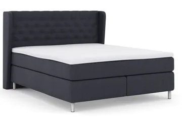 Select No 3 Komplett Sängpaket 210x210 Fast - Blå/Metall - Möbler - Säng - Kontinentalsäng