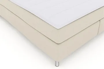 Select No 3 Komplett Sängpaket 210x210 Fast/Medium - Beige/Metall - Möbler - Säng - Kontinentalsäng