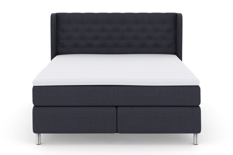 Select No 3 Komplett Sängpaket 210x210 Fast/Medium - Blå/Metall - Möbler - Säng - Kontinentalsäng