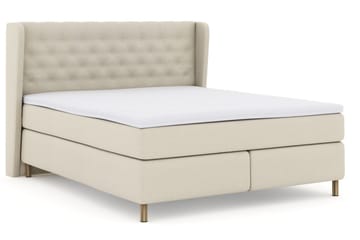 Select No 3 Komplett Sängpaket 210x210 Medium - Beige/Koppar - Möbler - Säng - Kontinentalsäng