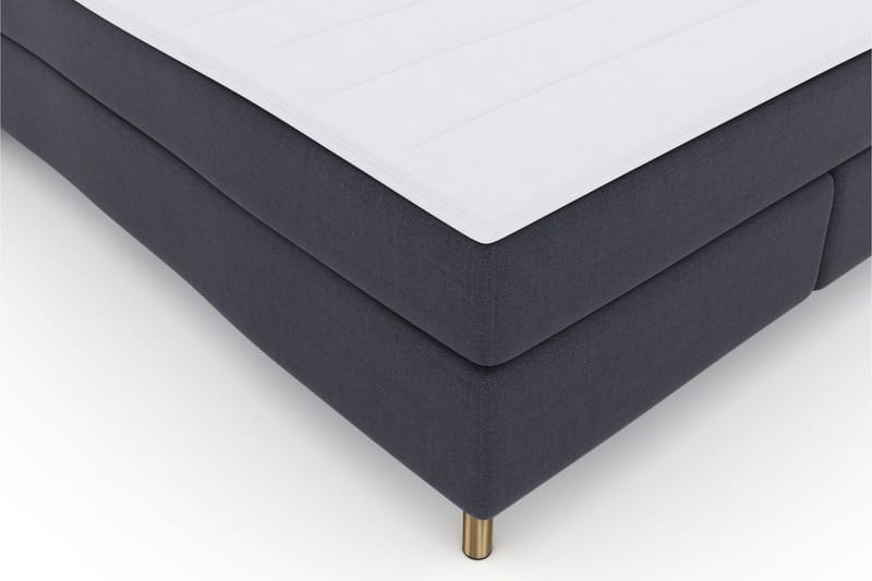 Select No 3 Komplett Sängpaket 210x210 Medium - Blå/Koppar - Möbler - Säng - Kontinentalsäng