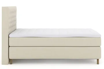 Select No 3 Kontinentalsäng 120x200 Fast - Beige/Koppar - Möbler - Säng - Enkelsäng