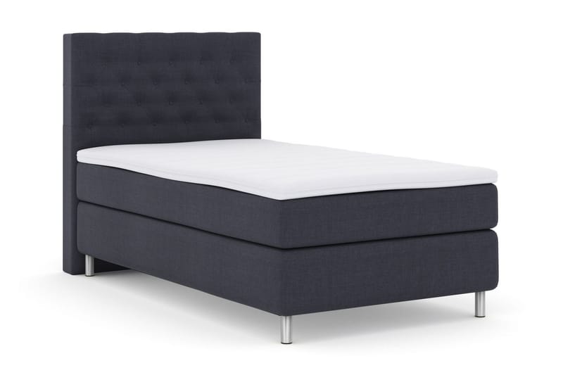 Select No 3 Kontinentalsäng 120x200 Fast - Blå/Metall - Möbler - Säng - Enkelsäng