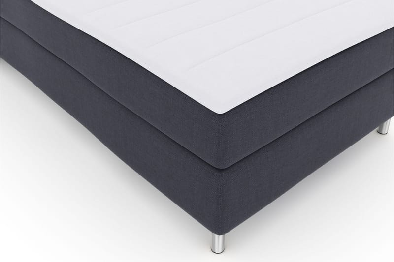 Select No 3 Kontinentalsäng 120x200 Fast - Blå/Metall - Möbler - Säng - Enkelsäng