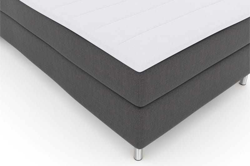 Select No 3 Kontinentalsäng 120x200 Medium - Mörkgrå/Metall - Möbler - Säng - Enkelsäng