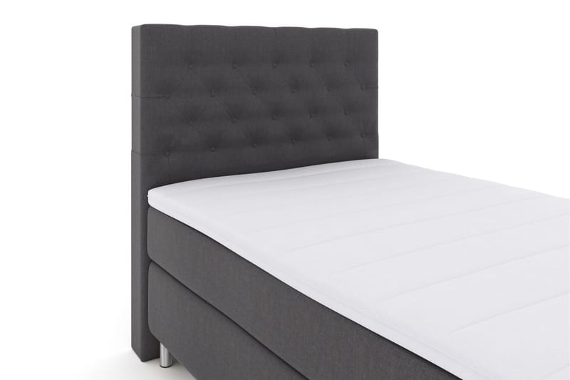 Select No 3 Kontinentalsäng 120x200 Medium - Mörkgrå/Metall - Möbler - Säng - Enkelsäng
