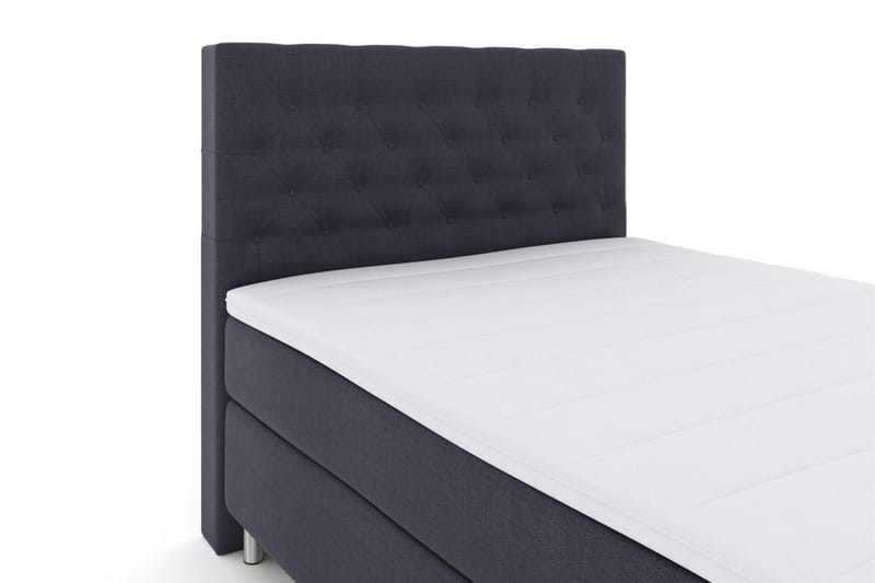 Select No 3 Kontinentalsäng 140x200 Fast - Blå/Metall - Möbler - Säng - Kontinentalsäng