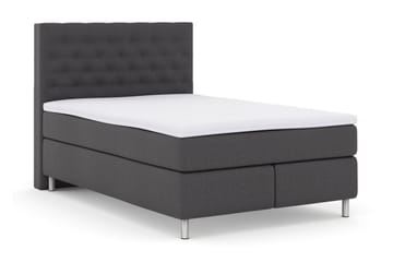 Select No 3 Kontinentalsäng 140x200 Fast - Mörkgrå/Metall - Möbler - Säng - Kontinentalsäng