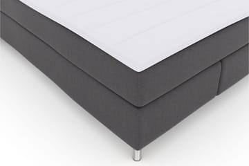 Select No 3 Kontinentalsäng 140x200 Medium - Mörkgrå/Metall - Möbler - Säng - Kontinentalsäng