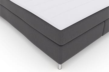 Select No 3 Kontinentalsäng 160x200 Fast - Mörkgrå/Metall - Möbler - Säng - Kontinentalsäng