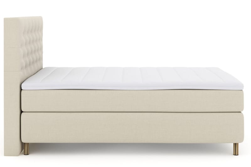 Select No 3 Kontinentalsäng 160x200 Medium - Beige/Koppar - Möbler - Säng - Kontinentalsäng