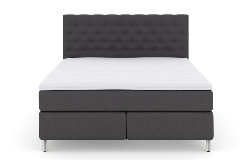 Select No 3 Kontinentalsäng 180x200 Fast - Mörkgrå/Metall - Möbler - Säng - Kontinentalsäng