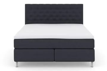 Select No 3 Kontinentalsäng 210x210 Fast - Blå/Metall - Möbler - Säng - Kontinentalsäng