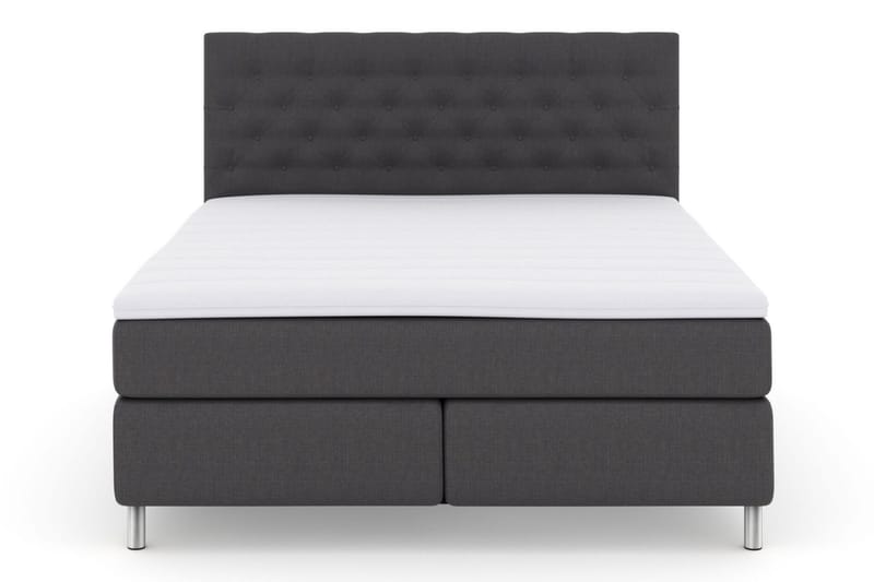 Select No 3 Kontinentalsäng 210x210 Fast - Mörkgrå/Metall - Möbler - Säng - Kontinentalsäng