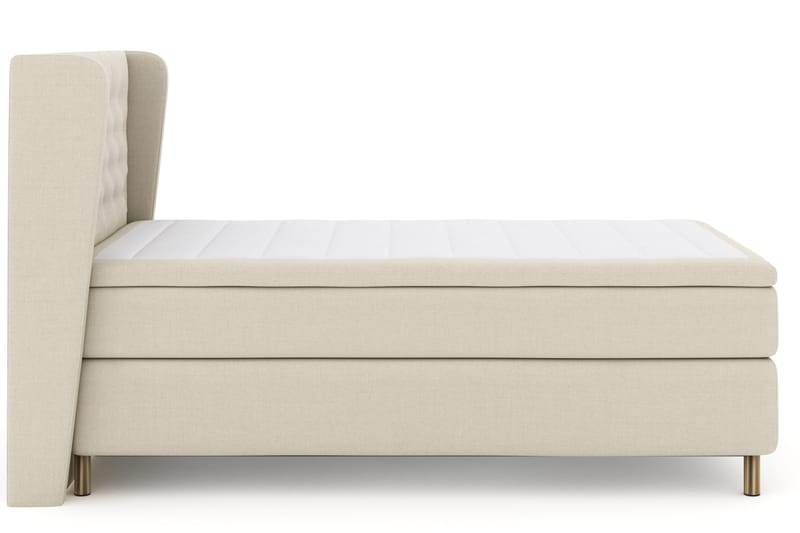 Select No 4 Komplett Sängpaket 120x200 Fast - Beige/Koppar - Möbler - Säng - Enkelsäng