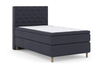 Select No 4 Komplett Sängpaket 120x200 Fast - Blå/Koppar - Möbler - Säng - Enkelsäng