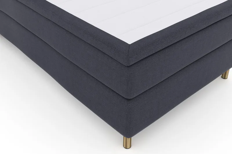 Select No 4 Komplett Sängpaket 120x200 Fast - Blå/Koppar - Möbler - Säng - Enkelsäng