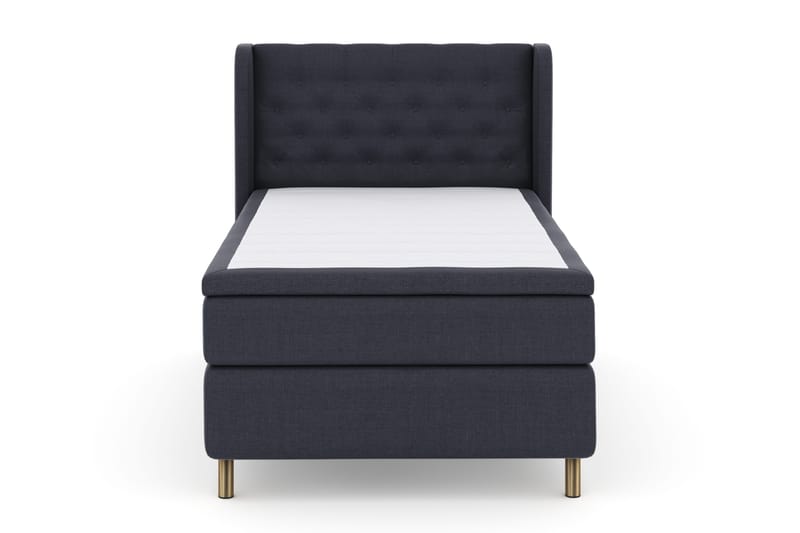Select No 4 Komplett Sängpaket 120x200 Fast - Blå/Koppar - Möbler - Säng - Enkelsäng