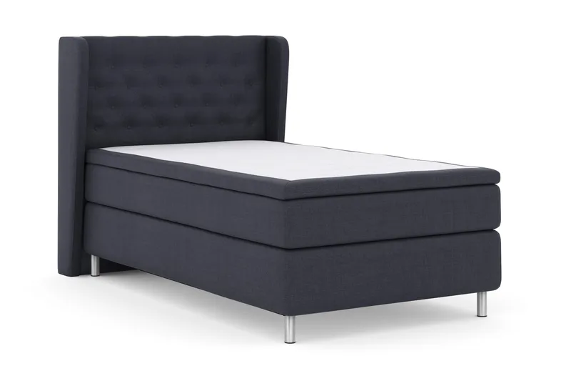 Select No 4 Komplett Sängpaket 120x200 Fast - Blå/Metall - Möbler - Säng - Enkelsäng