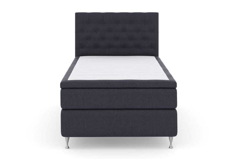 Select No 4 Komplett Sängpaket 120x200 Fast - Blå/Silver - Möbler - Säng - Enkelsäng