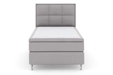 Select Rutig Sänggavel 120 cm - Ljusgrå