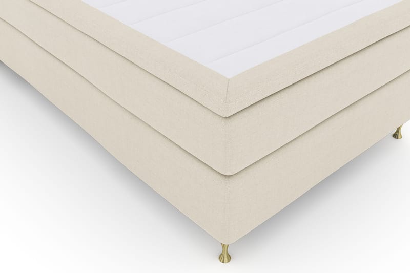 Select No 4 Komplett Sängpaket 120x200 Medium - Beige/Guld - Möbler - Säng - Enkelsäng