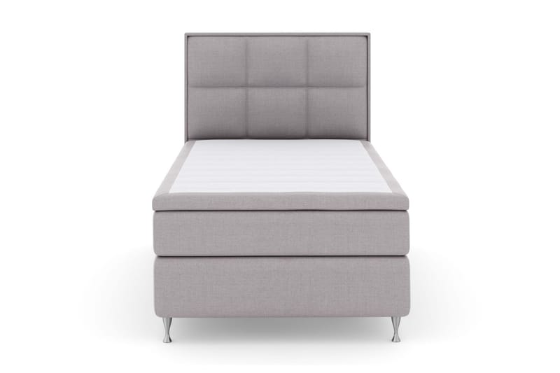 Select No 4 Komplett Sängpaket 120x200 Medium - Ljusgrå/Silver - Möbler - Säng - Enkelsäng