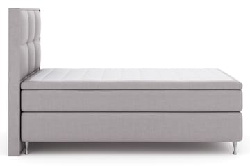 Select No 4 Komplett Sängpaket 120x200 Medium - Ljusgrå/Silver - Möbler - Säng - Enkelsäng