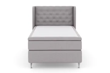 Select No 4 Komplett Sängpaket 120x200 Medium - Ljusgrå/Silver - Möbler - Säng - Enkelsäng