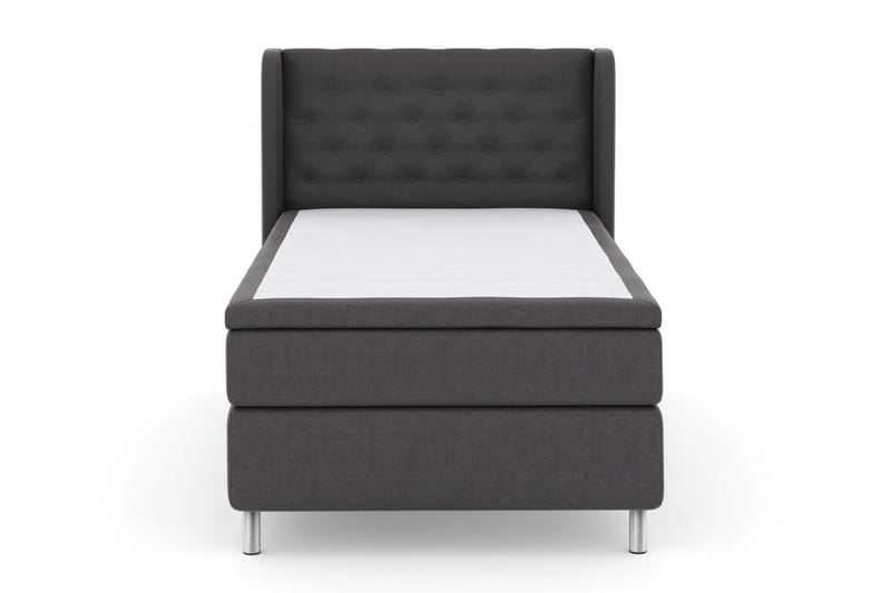 Select No 4 Komplett Sängpaket 120x200 Medium - Mörkgrå/Metall - Möbler - Säng - Enkelsäng
