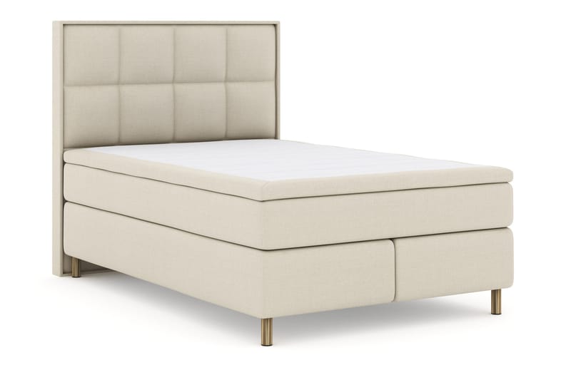 Select No 4 Komplett Sängpaket 140x200 Fast - Beige/Koppar - Möbler - Säng - Kontinentalsäng