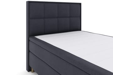 Select No 4 Komplett Sängpaket 140x200 Fast - Blå/Metall - Möbler - Säng - Kontinentalsäng