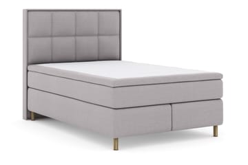 Select No 4 Komplett Sängpaket 140x200 Fast - Ljusgrå/Koppar - Möbler - Säng - Kontinentalsäng