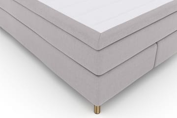 Select No 4 Komplett Sängpaket 140x200 Fast - Ljusgrå/Koppar - Möbler - Säng - Kontinentalsäng